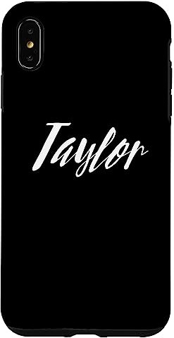 Taylor Calligraphy Case for iPhone XS Max