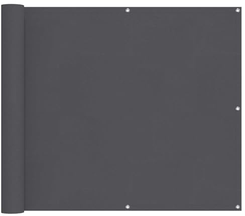 vidaXL Balkonsichtschutz 90 x 200 cm, Moderne Balkon Sichtschutz, UV-beständig, wasserfest, langlebige Lösung für Garten, Terrasse, Patio Segel