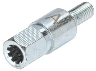 cyclingcolors Adattatore per Testina ad Angolo decespugliatore, Stella, 9 Denti, Compatibile con Stiga, Makita/Dolmar, Victus, Kawasaki