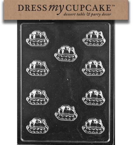 Dress My Cupcake DMCK159 Chocolate Candy Mold, Army Tank