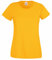 Fruit of the Loom T-Shirt, women's, sunflower, M