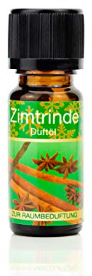 20 verschiedene weihnachtliche und winterliche Duftöle Aromaöle Raumduftöle zum wählen in je 10 ml Fläschchen (Zimtrinde)