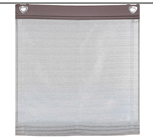 Home fashion Raffrollo, Grau