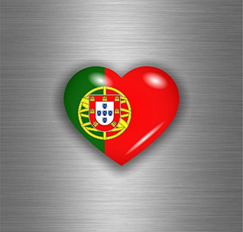 Akachafactory Autocollant Sticker Voiture Moto Tuning Drapeau Portugal Portugais cur