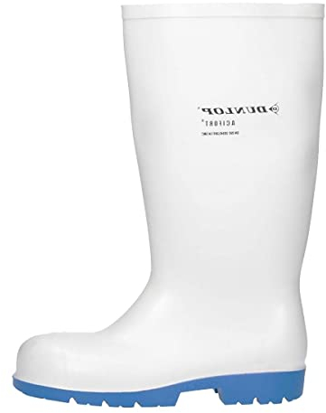 DUNLOP Acifort Classic+ Safety Bianco/Blu Stivali di Sicurezza, EU 42