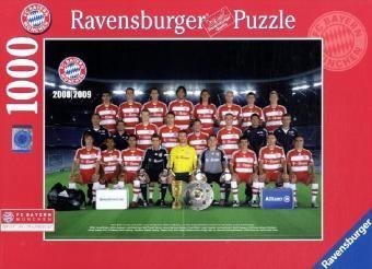Ravensburger 15754 1000 Teile Puzzle FC Bayern M. Saison 08/09