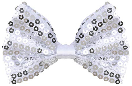 W WIDMANN MILANO Party Fashion - Fliege mit Pailletten, Showgirl, Showman, Kostüm, Accessoire, Karneval, Silvester