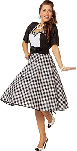 Panelize Rock´n Roll Kleid 60er 70er Jahre Rockabilly Mottoparty (40)