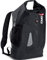 QBag Rucksack 15 Motorradrucksack Fahrradrucksack, wasserdicht, großes Hauptfach, Tragegriff, Netzeinschubtaschen Scooter Motorrad Rucksack, Gummizug, Rollverschluss, Klickverschluss, Schwar
