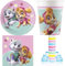 Paw Patrol Skye & Everest Geburtstagsdeko Einweggeschirr Partyset zum Kindergeburtstag Party Deko