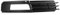 VLZUNO 1 Paar Auto-Nebelscheinwerfer, Kühlergrill-Abdeckung, vordere untere Stoßstange, Nebelscheinwerfer-Grill-Set, for Audi, for A6 C6 4F Limousine, for Avant 2008–2011, Außenteile Kühlergrillabdeck
