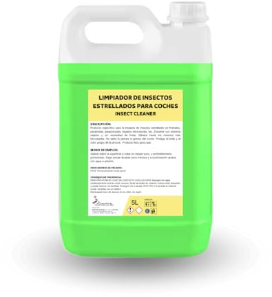 Limpiador de Insectos Estrellados para Coches, 5L, Elimina Insectos sin Esfuerzo