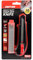 Dekton Snap Off Knife – Gray with Red Features | Razor-Sharp Retractable Blade | Easy Snap-Off Blade for Quick Replacement | Ergonomic Soft-Grip Handle | Durable Knife for Home & Professional Use