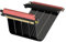 LINKUP - AVA5 PCIE 5.0 Riser-Kabel | RTX5090 RX9070 GPU Bereit | x16 128GB/s Geschwindigkeit | PCIe 4.0 Kompatibel | Entwickelt für SSUPD | Dual Reverse Schwarz 14cm (Gesamtlänge 16cm)