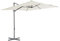 Xichuzi Ampelschirm mit StahlMast, Balkon Sonnenschirm, Marktschirm, Garten, Balkon Schirm, Sonnen Schirme, Balkonschirm, 250×250 cm Sandfarben