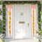plainshe Happy Birthday Tür Banner, Rose Gold Stoff Geburtstag Party Dekor für Kinder/Jugendliche/Erwachsene Indoor Outdoor Verwendung Porch Zeichen