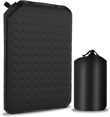 Selbstaufblasendes Reisesitzkissen 40×30cm, Aufblasbares Sitzkissen Outdoor