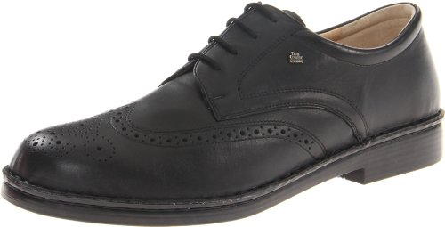 Finn Comfort Budapest Men's Brogue Lace-Up Shoes, Black (Black), 11.5