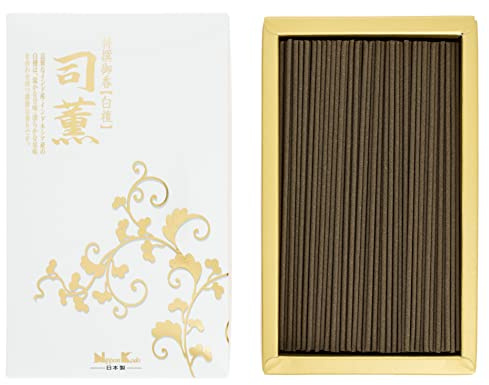 Nippon Kodo Japanische Weihrauch Naturharze, Pflanzen, Holz und Mineral, gesprüht, braun, 180 g