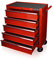 us pro tools TOOL CHEST 5 DRAWER ROLL CAB RED
