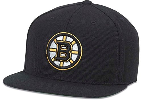 American Needle Baseballmütze mit NHL Hockey Team 400 Series Einheitsgröße Boston Bruins (schwarz)