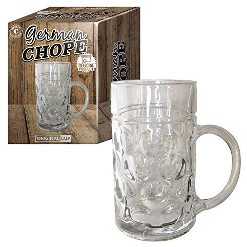 Original Cup- Chope à bière en Verre, 1 Unité (Lot de 1)