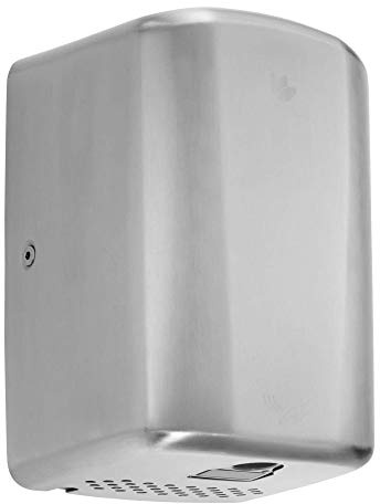 Turboforce Junior Plus Hand Dryer - Small Hand Dryer (Brushed Satin)