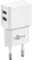 Chargeur usb - prise usb - chageur usb multiple - chargeur secteur usb - Prise murale usb - prise chargeur 2 ports usb-a 2,4 a 12w blanc - Chargeur double USB