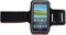 Fitness Sportarmband kompatibel für Sony Xperia X Compact, XZ1 Compact, XZ2 Compact Armband Handy Oberarm Halter für Fitness, Joggen, Laufen Hülle Tasche Blank Mittel Schwarz