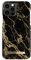IDEAL OF SWEDEN Bedruckte Handyhülle, niedliches buntes Muster, schützende Abdeckung aus Hartplastik mit Mikrofaserfutter für das iPhone. Kompatibel mit iPhone 12/12 Pro (Golden Smoke Marble)