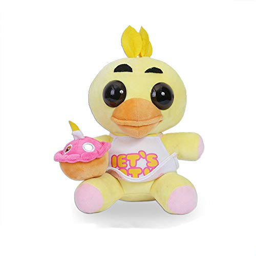Jilijia FNAF Chica Plüsch, 12,7 cm, Stofftierspielzeug, Geschenk