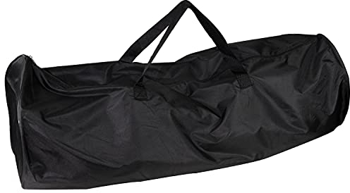 Aufbewahrungstasche für Zelte - 110 x Ø40 cm - Transport Tasche - Zelt Tragetasche - schwarz - 300D Polyester - Wasserabweisend