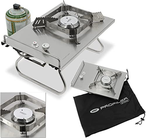 Angling Pursuits NGT 4.5KW PROFILER CARP COARSE FISHING GAS STOVE STAINLESS STEEL COOKER CAMPING