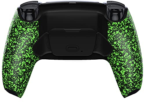 eXtremeRate Rise 2.0 Remap Kit Programmabile per ps5 Controller BDM-010/020,Palette Back Button Cover Posteriore per ps5 Joystick,2 Tasti Aggiuntivi per Joypad-Verde Antiscivolo