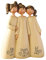 ooazbhy Sister Gifts Friendship Figurines Ornaments, 3 Sisters Resin Statue Figurines Best Friend Birthday Gifts