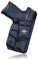 Gun Holster, M&P 40C Holster IWB Kydex Holster Custom Fit: Smith & Wesson M&P 40C Pistol - Innen Bund verdeckt tragen - ADJ. Cant Retention - Mag-Button abdecken - Holster Tasche (Black, Right)