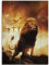 Leinwandbild, Jesus und Löwe, christliches Geschenk, Jesusbilder, religiöse Malerei, Wanddekoration, Löwe von Juda, Poster, religiös, gerahmt für Schlafzimmer, Wohnzimmer, 30 x 40 cm
