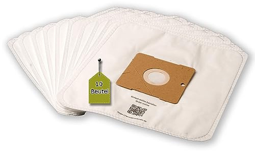 10 Staubsaugerbeutel kompatibel mit Trisa Comfort Clean T9120, 10 Staubbeutel + 1 Mikro-Filter, kompatibel mit Staubsaugerbeutel Swirl Y101