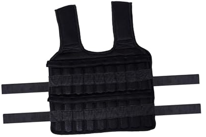 kowaku Ladeweste, Gewichtsweste, Gewicht 44 lb, schlankes Design für Boxen, Laufübungen, verstellbare Trainingsjacke, Körpergewichtsweste