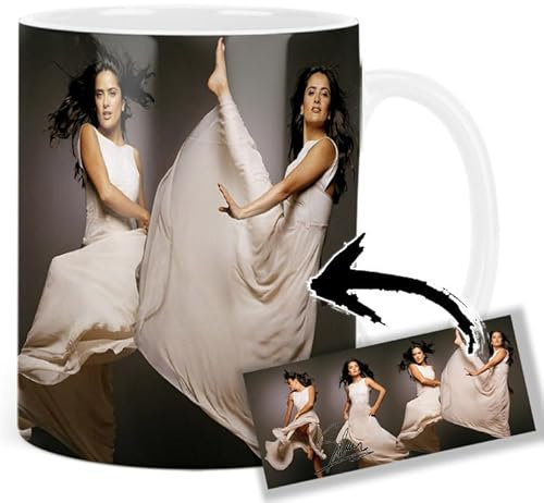 Salma Hayek Tasse Keramikbecher Mug