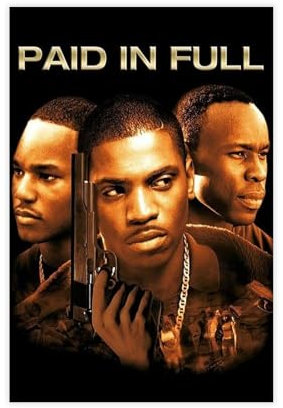 Kxzsey Filmposter Paid in Full auf Leinwand, Schlafzimmer, Dekoration, Landschaft, Büro, Raumdekoration, Geschenk, 20 x 30 cm