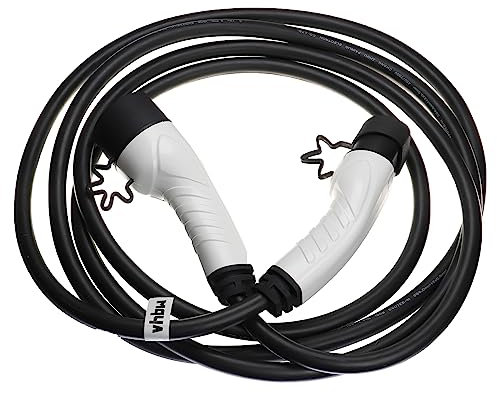 vhbw cavo di ricarica tipo 2-tipo 2 compatibile con Citroen AMI auto elettrica - monofase 32 A 7 kW 5 m