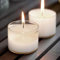 Tealight T-Light Candele Trasparenti Ø 3,9 cm h. 2,7 cm – Confezione da 50 Pezzi, Durata 8 Ore – Perfette per Creare Atmosfere Magiche e Accoglienti. Cera di altissima qualità