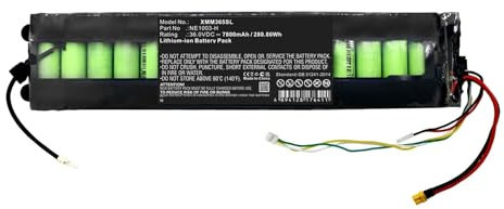 HJFGHDDS Teilenummer: NE1003-H Akku, Li-Ionen-Akkupack 36 V 7800 mAh, kompatibel mit dem Akku des Elektrorollers Xiaomi Mi 3 / Mi Scooter 3 / M365 Pro