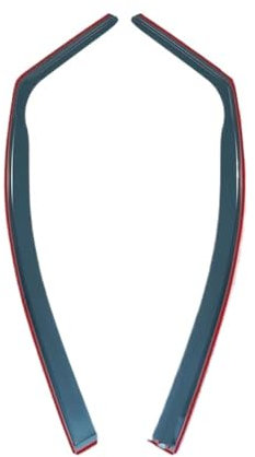 DZSJHGFDD Regenabweiser Für VW Für Caddy MK3 oder MK4 2004-2020 2-pc Windabweiser + 4 stücke Clips Fensterabweiser