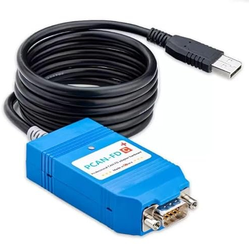 PCAN USB kompatibel mit dem original Deutschen Peak IPEH-002022/002021 unterstützt Inca Cummins(PCADFDC+)