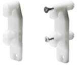 Hettich - corredera de caj�n - Fijaci�n frontal con manguito de expansi�n