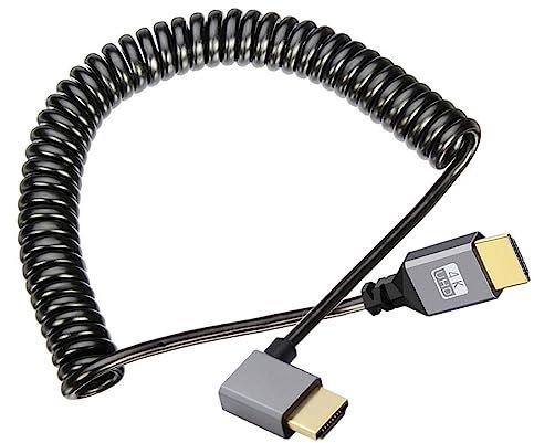 CY Combo Câble d'extension USB 2.0 et HDTV HDMI 1.4 mâle vers femelle avec coque étanche 100 cm