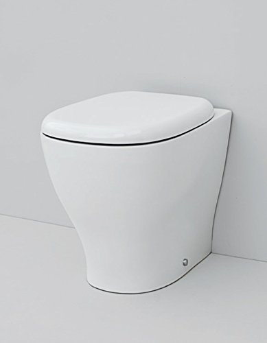 Artceram TEN Vaso Terra Filo Muro Bianco senza decoro