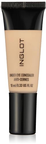 Inglot Under Eye Concealer, Reduziert Dunkle Augenringe, Enthält Organische Silikone und Vitamin E, Glättet Falten Unter den Augen, Reduziert Schwellungen, Vegan, Cruelty-free, 10 ml : 92